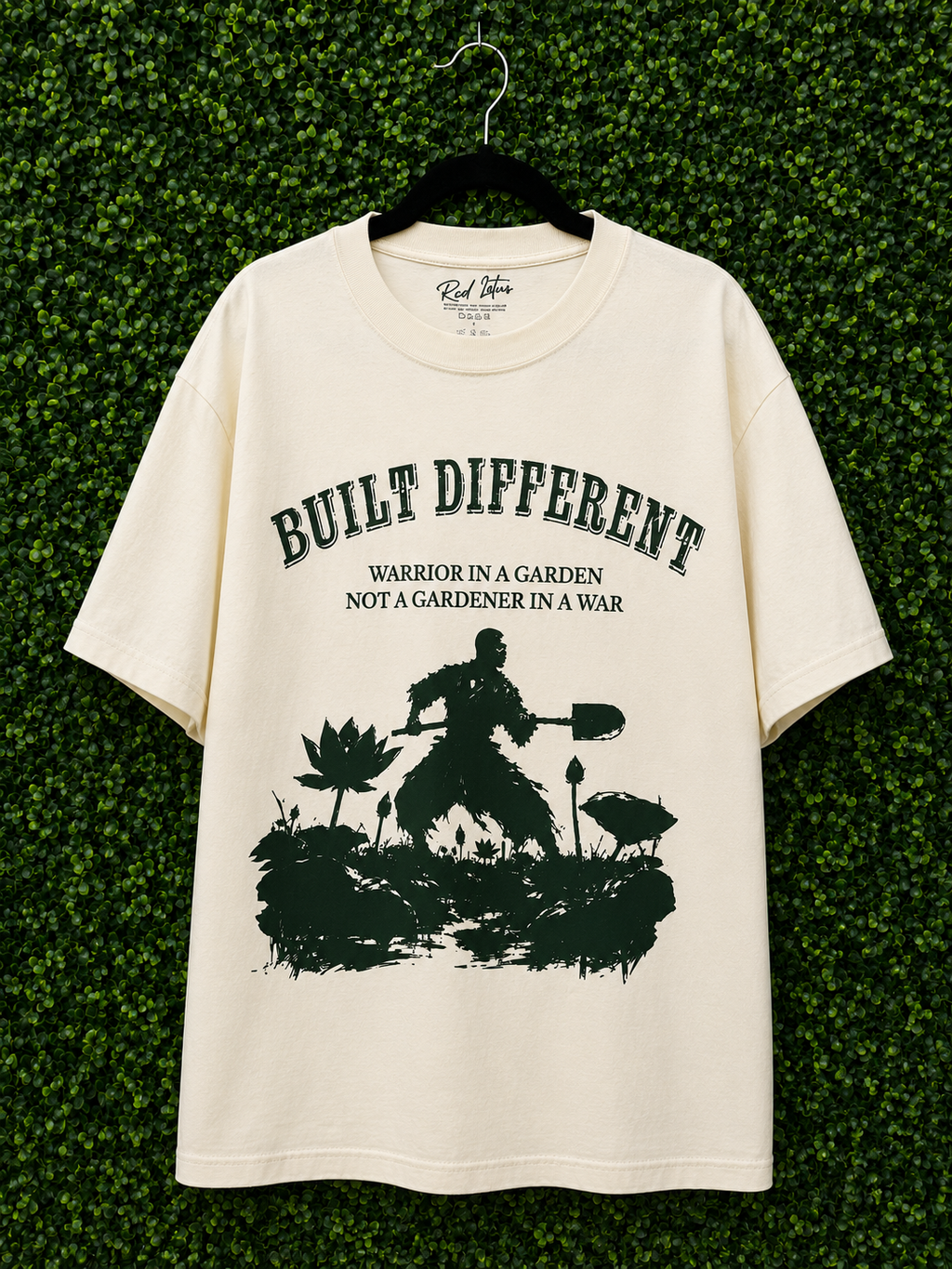 Built Different Cream T-shirt