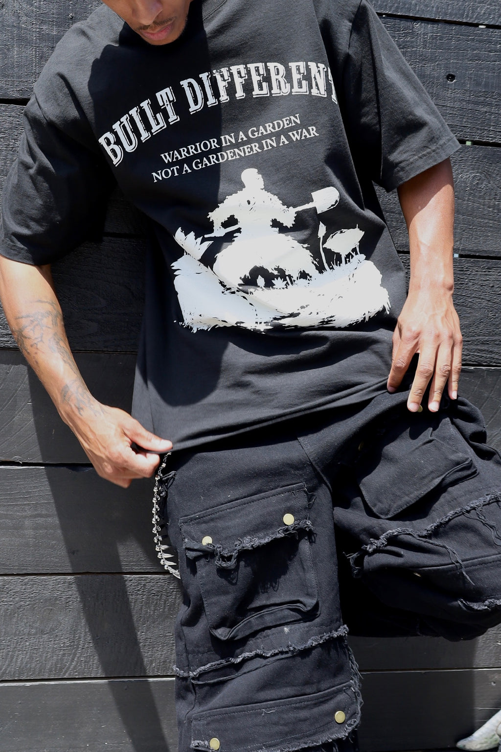 Built Different Black T-shirt