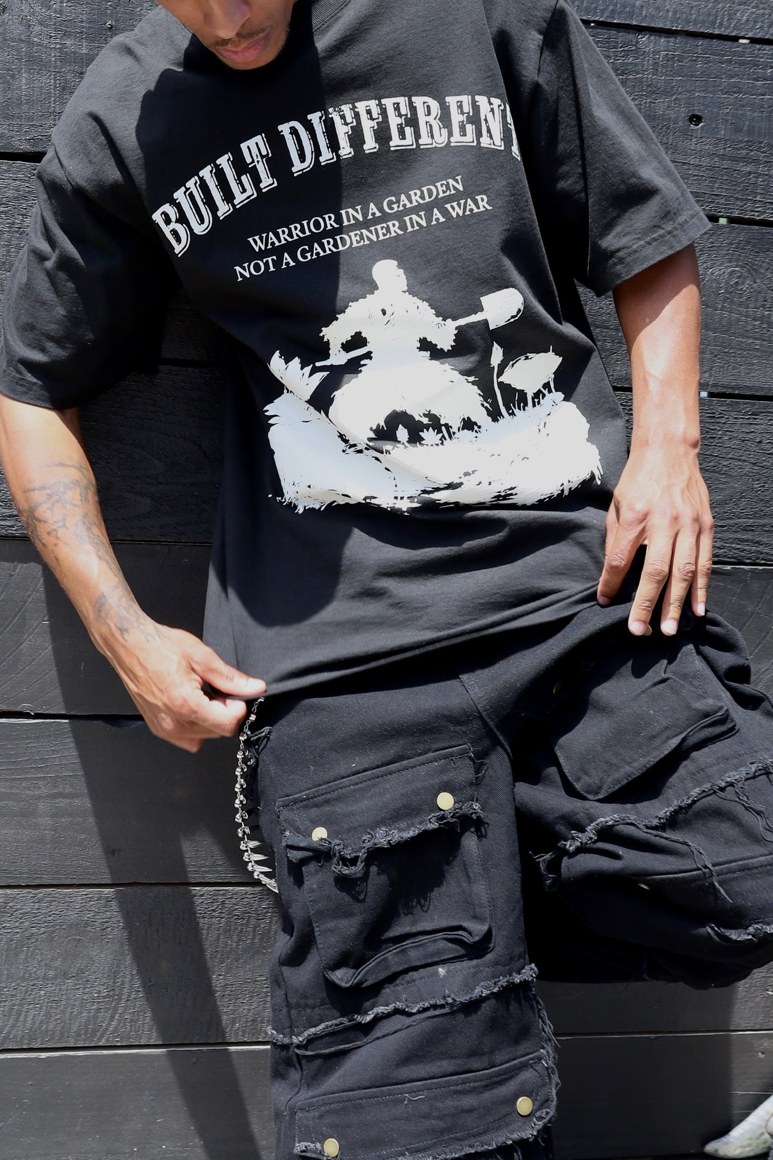 Built Different Black T-shirt