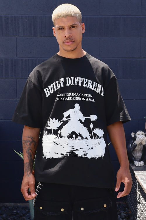 Built Different Black T-shirt